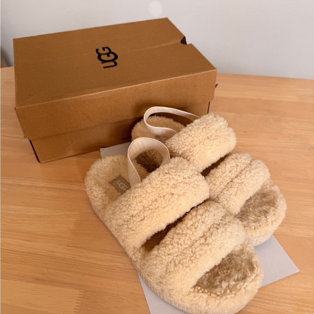 UGG Sherpa Sandals size 8